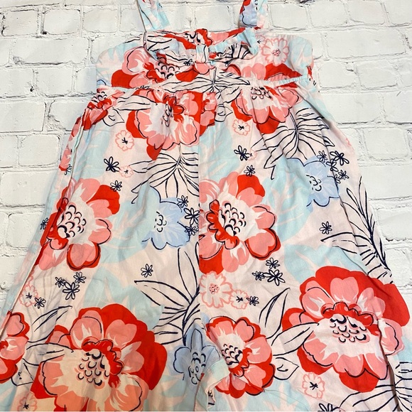 Janie and Jack Floral Romper - Picture 2 of 4